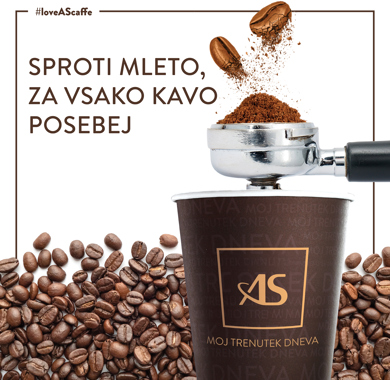 AS espresso in kavna zrna