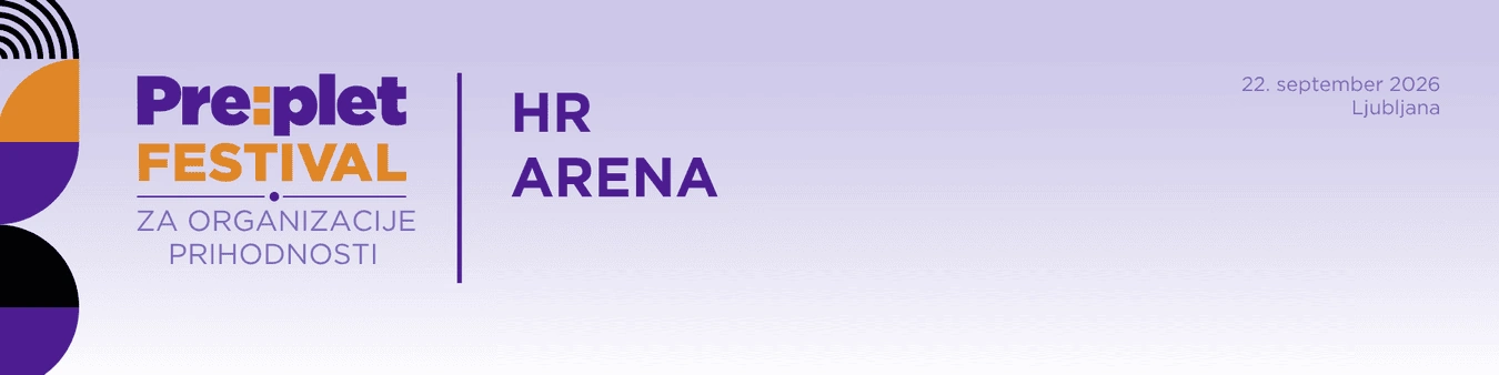Pre:plet Festival HR Arena event graphic in Ljubljana